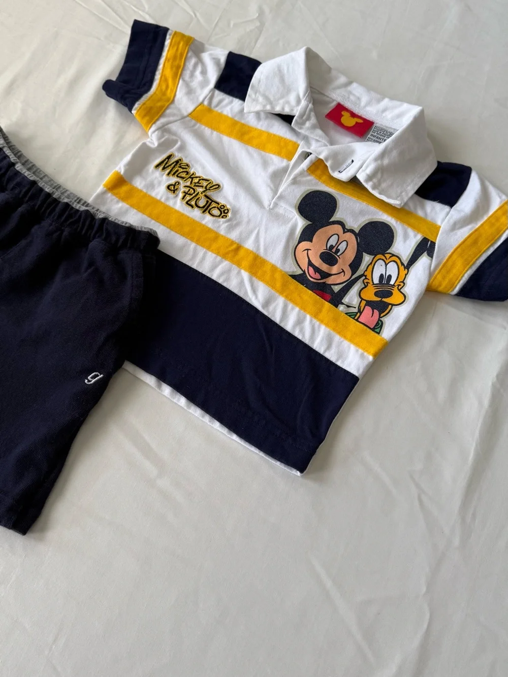 Vintage Y2K Mikey Mouse Two Piece Set